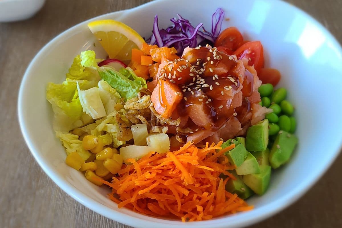 1. Salmon Poke Bowl