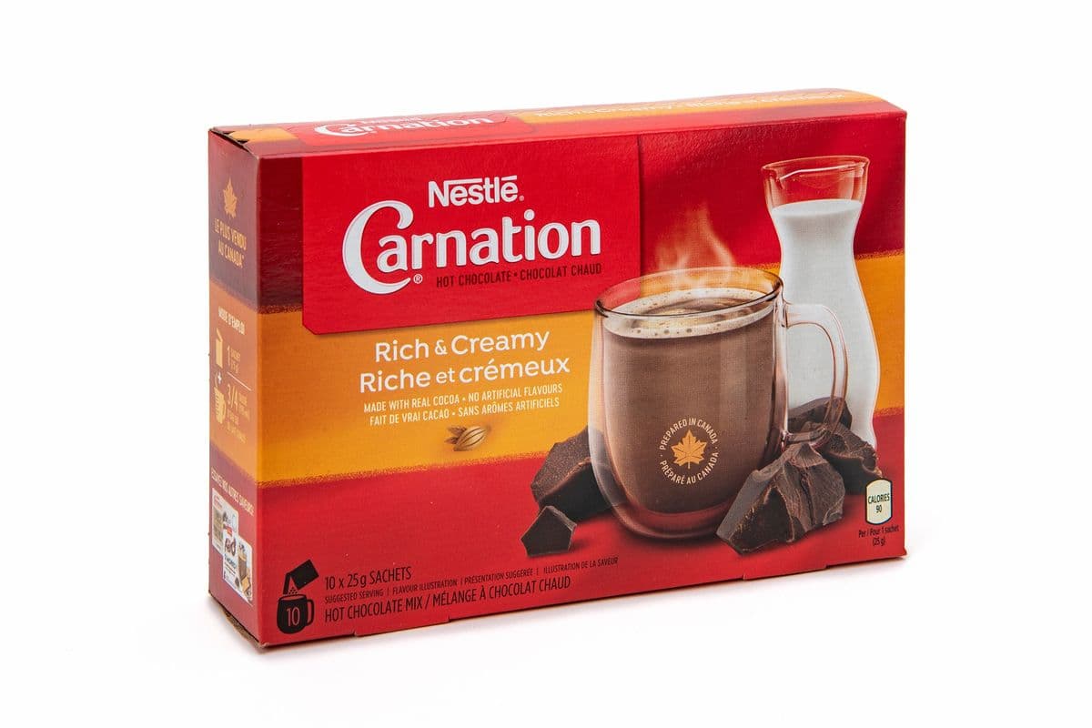 Carnation Hot Chocolate Rich and Creamy (10x25g1)
