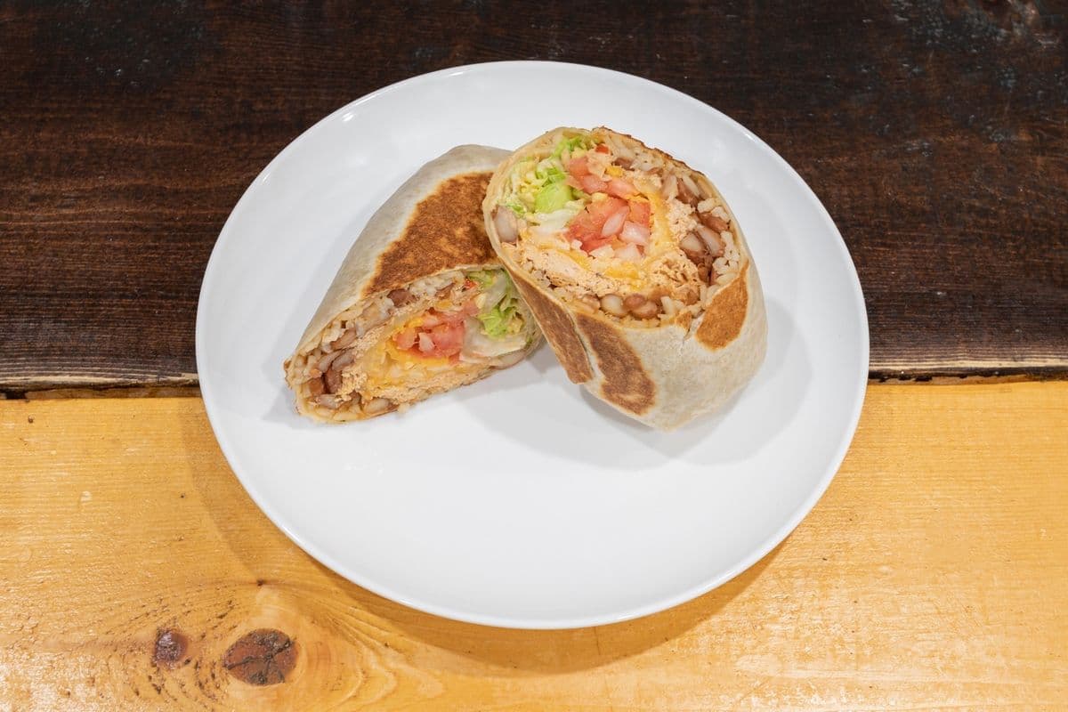 Chicken Tinga Burrito