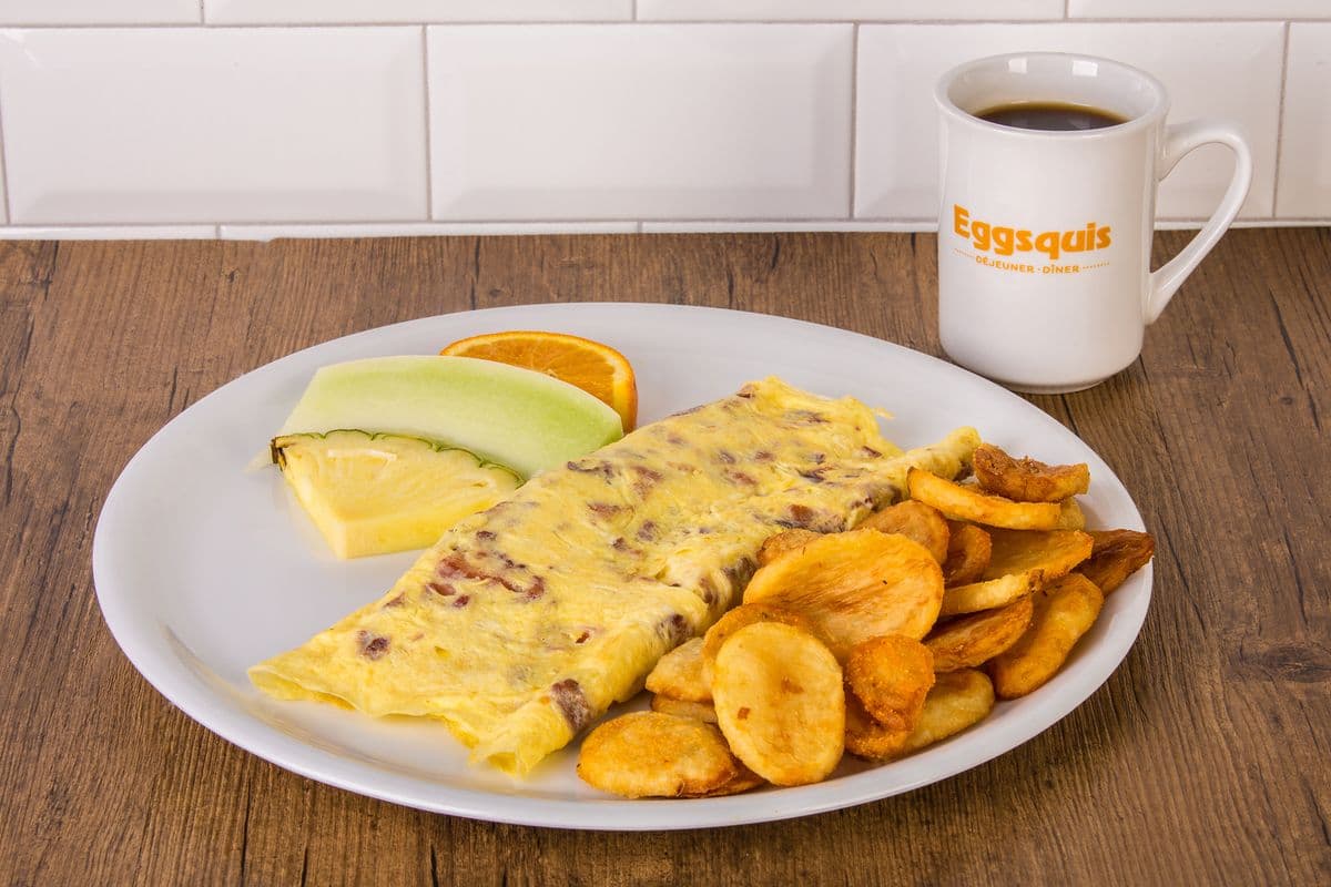 Bacon and Cheddar Omelette