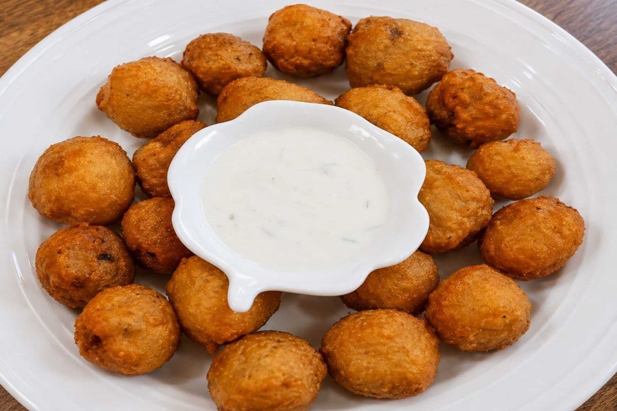 Battered Mushrooms
