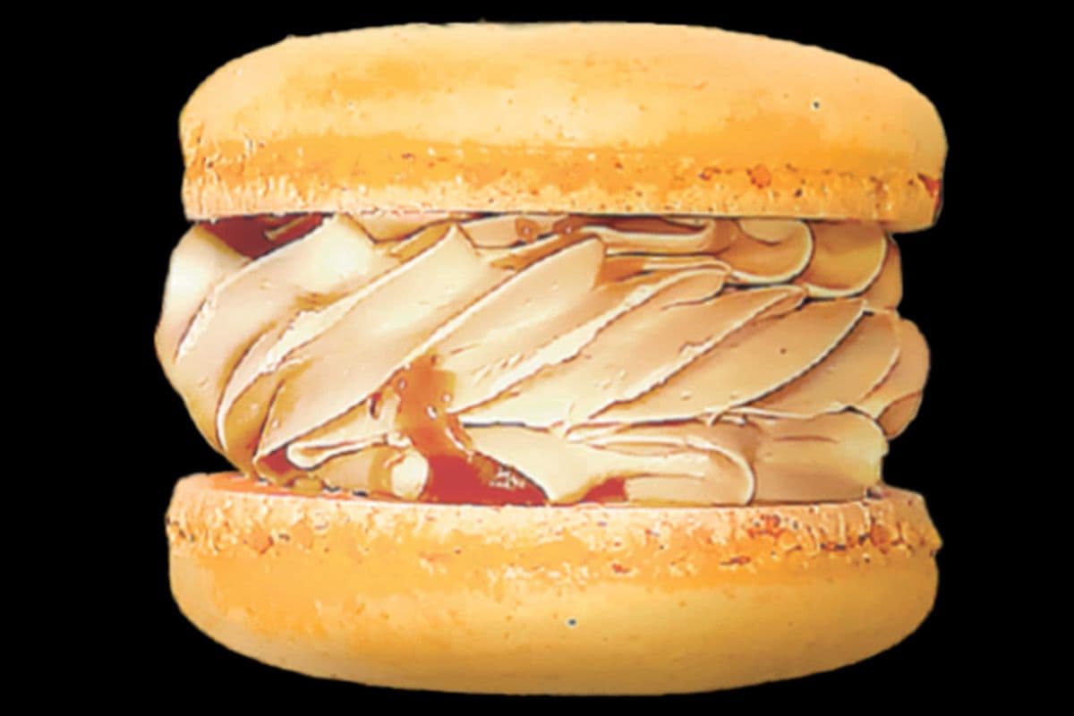 Sea Salt Caramel Macaron