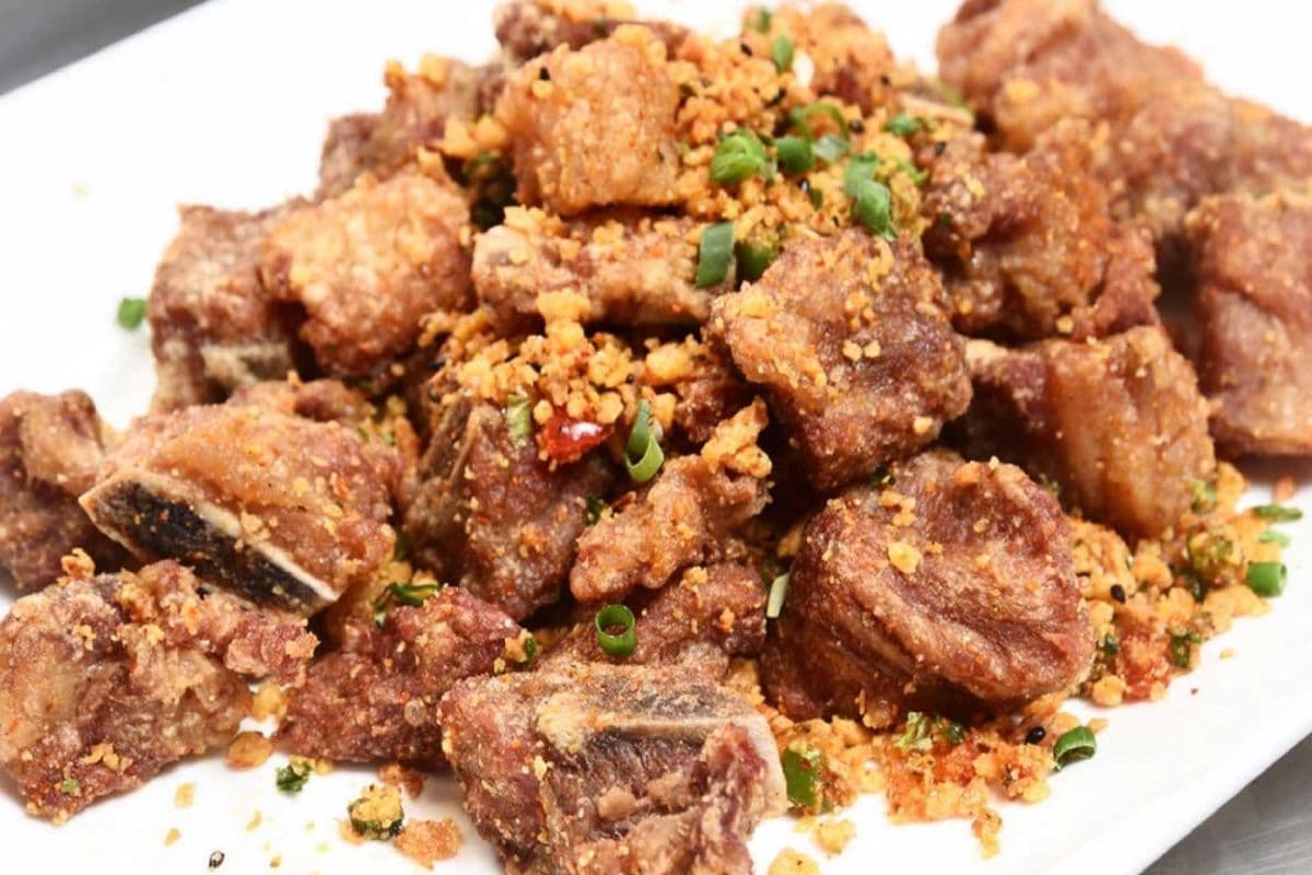 Dry Garlic Ribs
