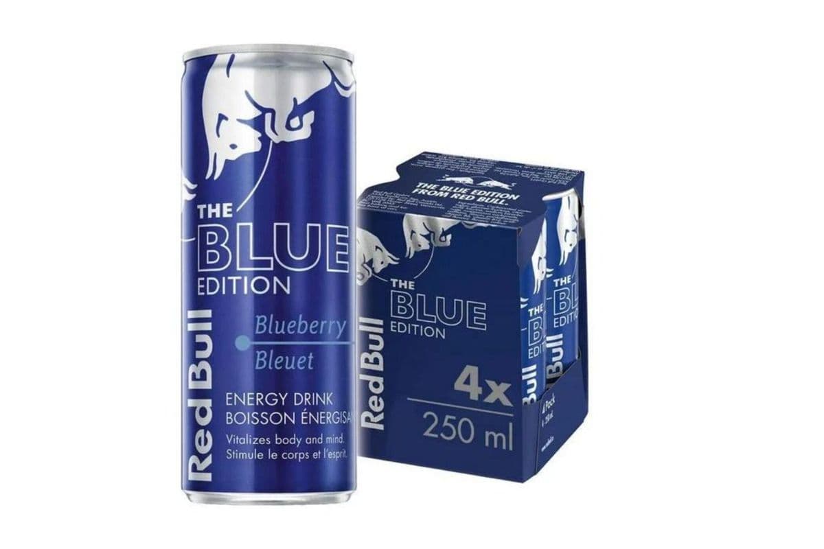 Red Bull The Blue Edition Blueberry Pack of 4 (4*250 mL)