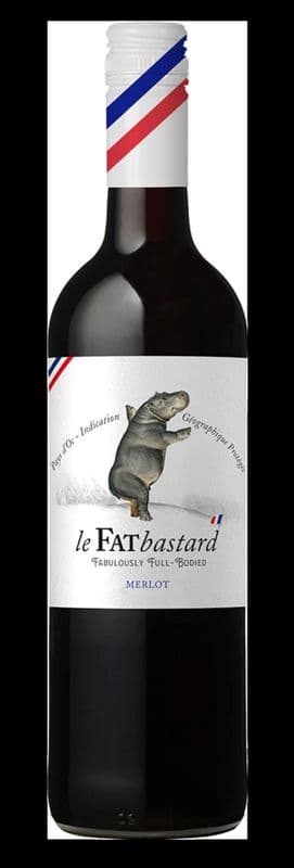 Fat Bastard Merlot (750 ml) (1 x 750ML)