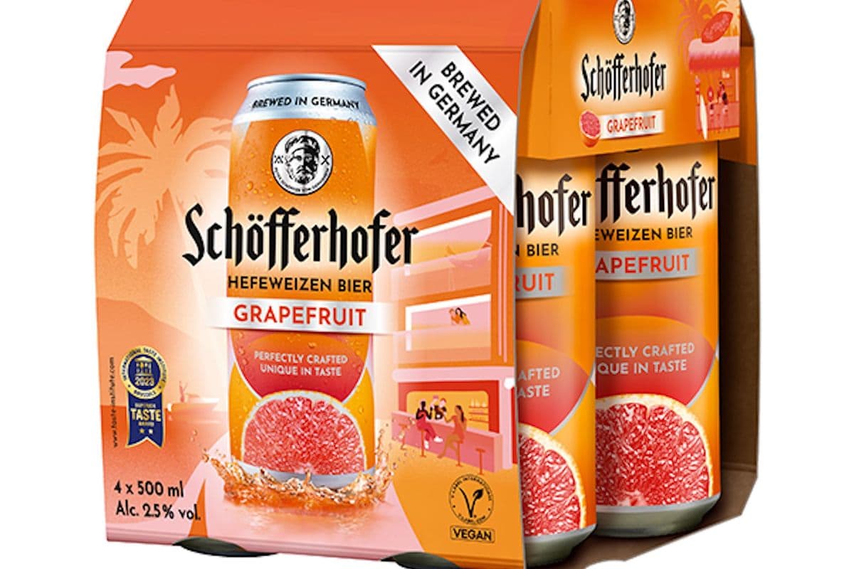 SCHOFFERHOFER GRAPEFRUIT 4PK IN CAN (1 x 4x500 ML)