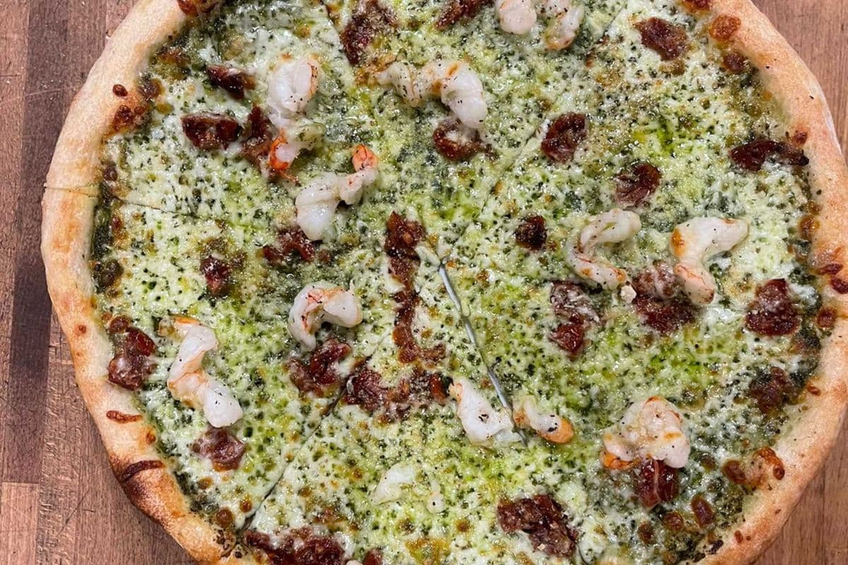 14. Medium Gamberetto (Shrimp) Pizza