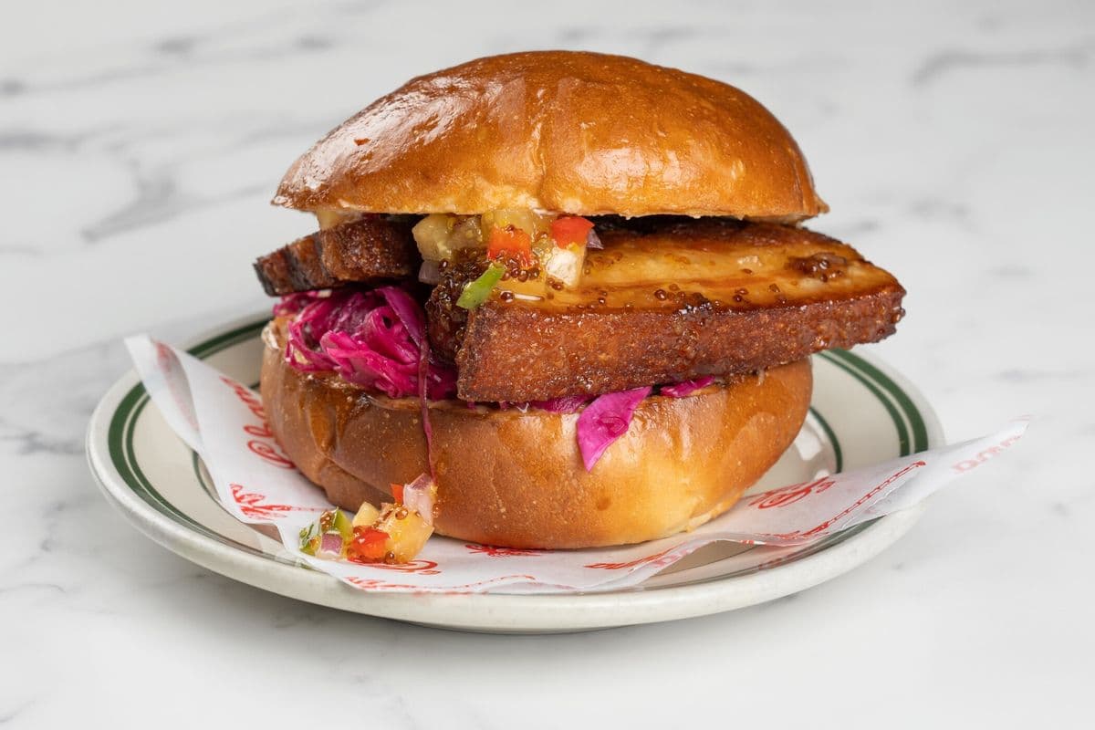 Honey Glazed Pork Belly Medianoche