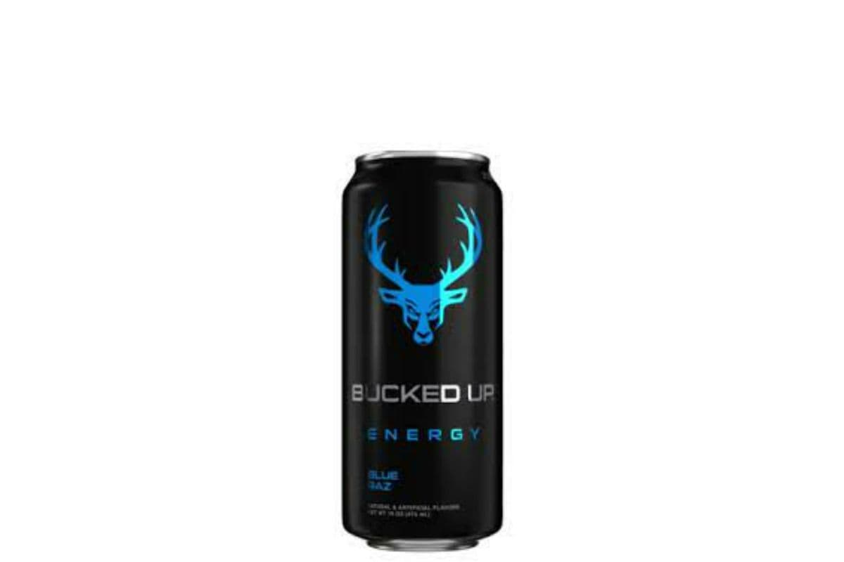 Bucked Up Energy Blue Razz