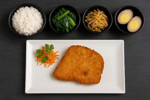 *New*(Bento)日式吉列魚排便當 / *New*(Bento) Deep Fried Fish Cutlet Bento