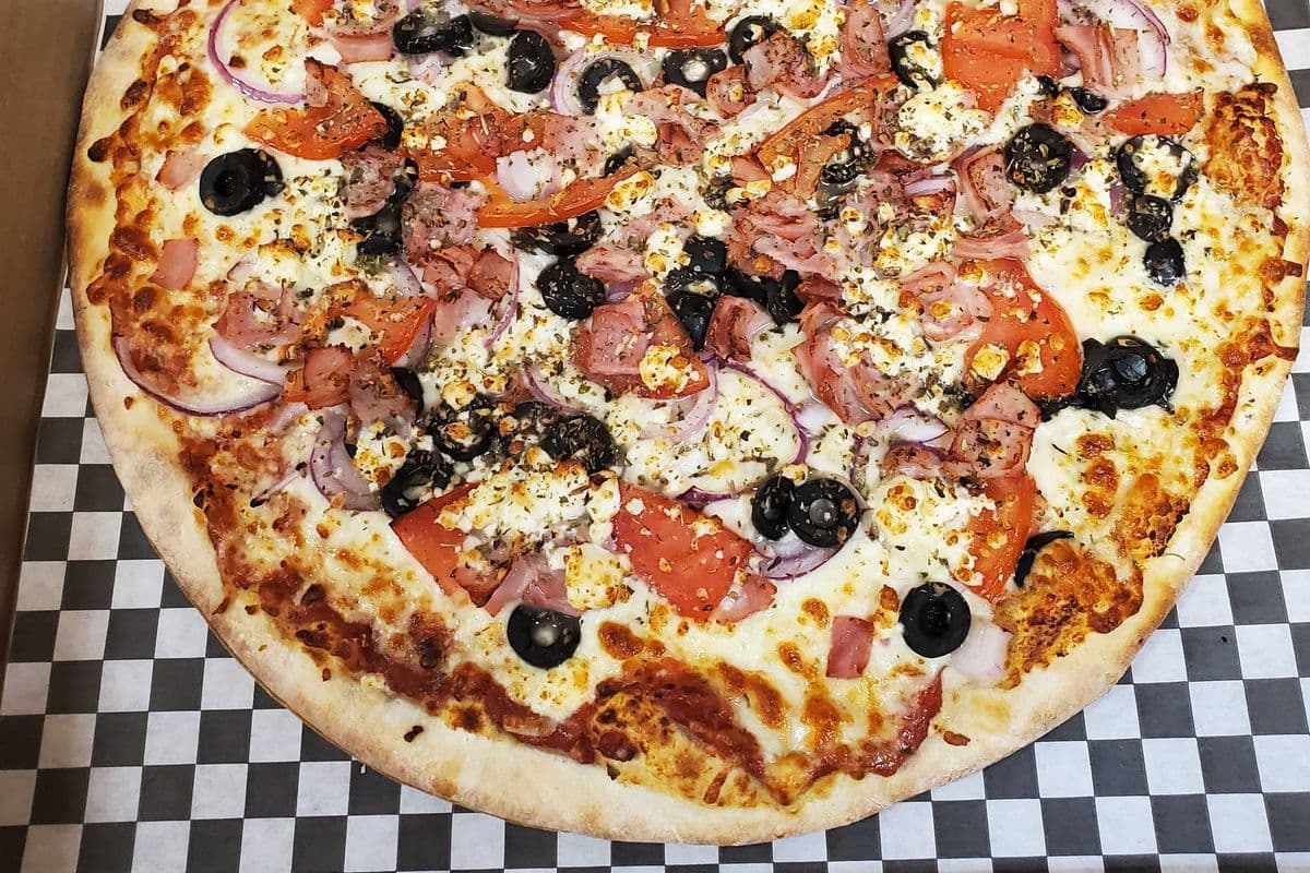 Large The Greek Pizza