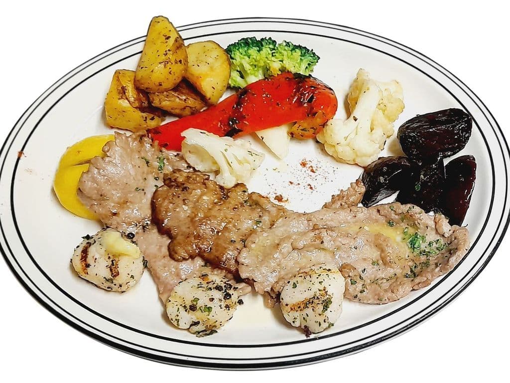 Veal and Scallops Limone