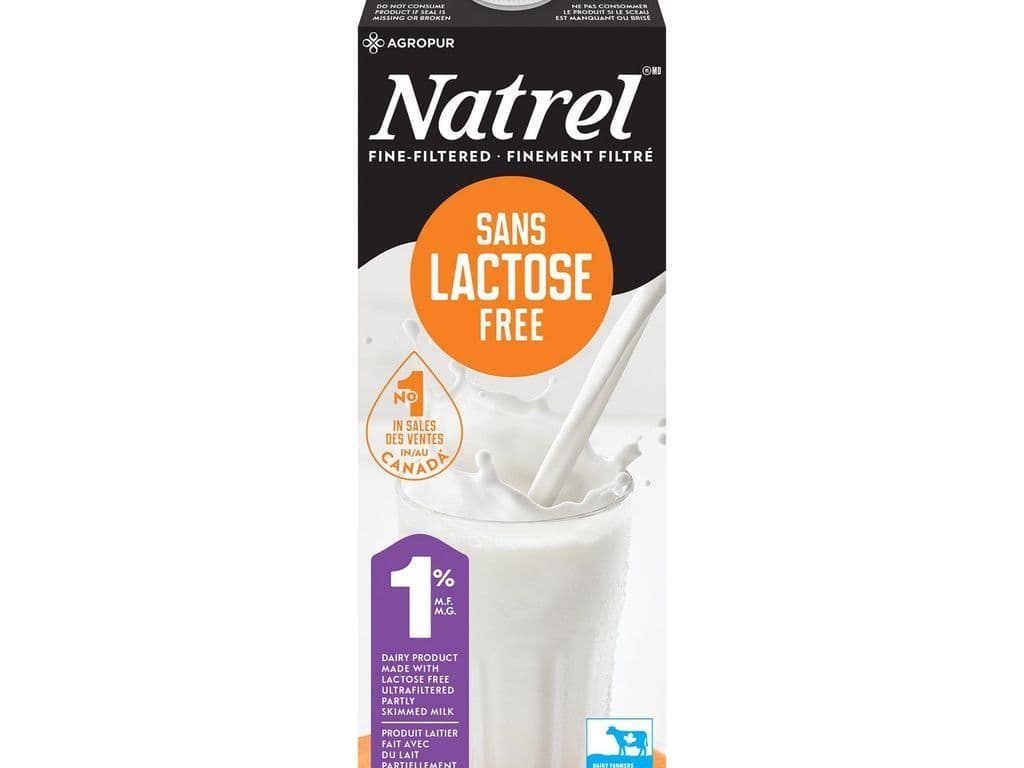 Natrel Lactose-Free 1% Fine Filtered Milk 1L