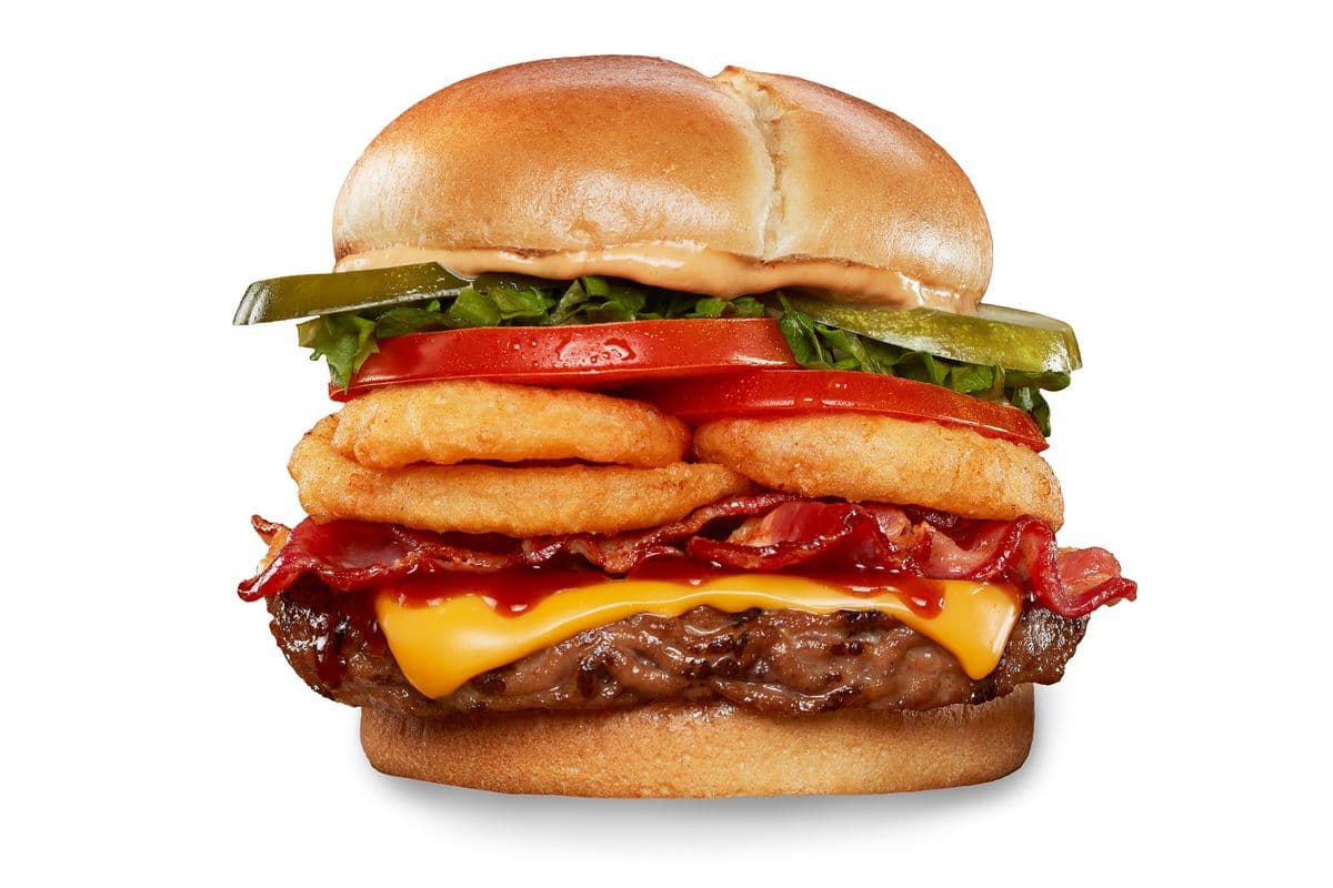 Angus BBQ avec bacon, rondelles et fromage / Angus BBQ Bacon Ringer Melt