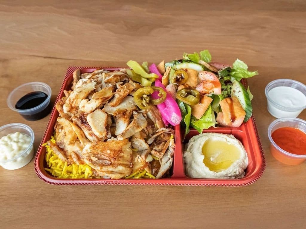Chicken Shawarma Plate