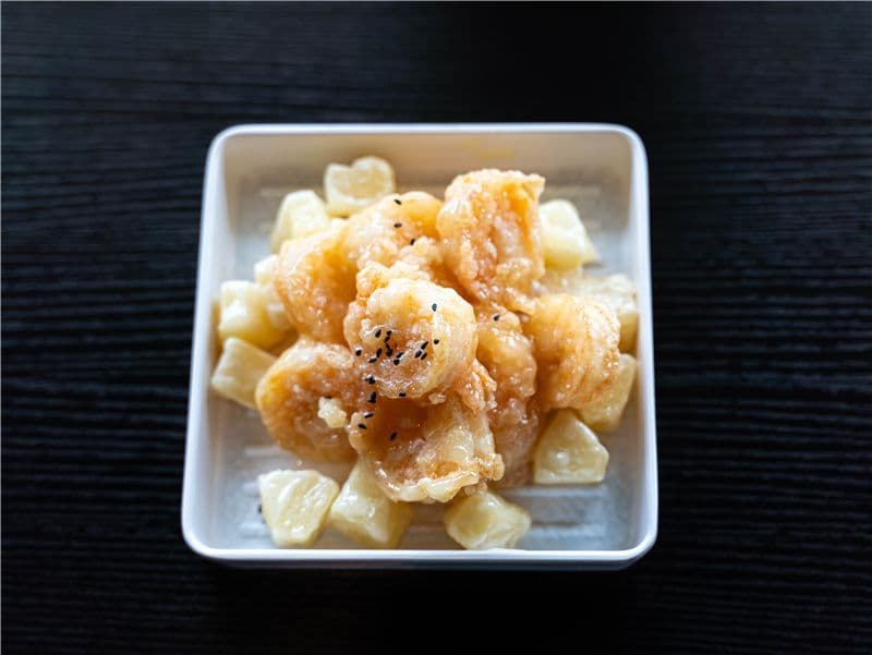 Deluxe M04 Deep-Fried Prawns w/ Mayonnaise & Diced Pineapple Combo M04 鳳梨蝦球 豪華套餐