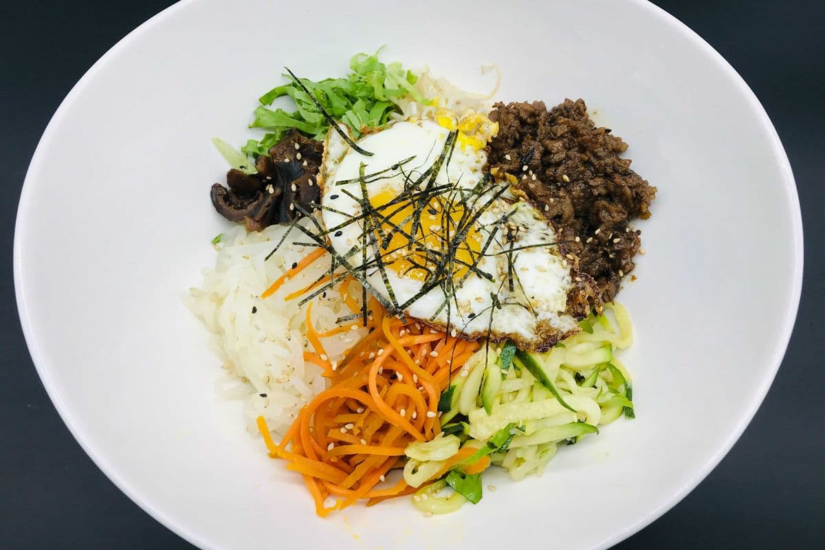 --Korean Bibimbap