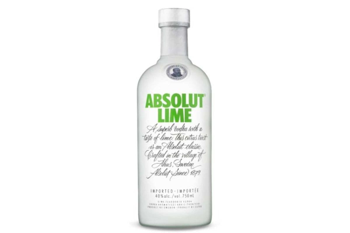 Absolut Lime Vodka (1 x 750ml)