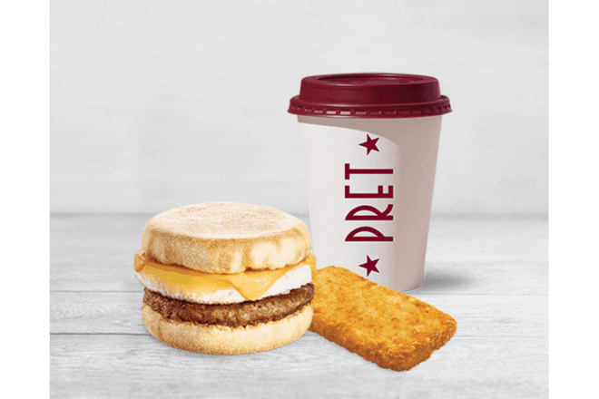 English Muffin Sausage & Egger Combo