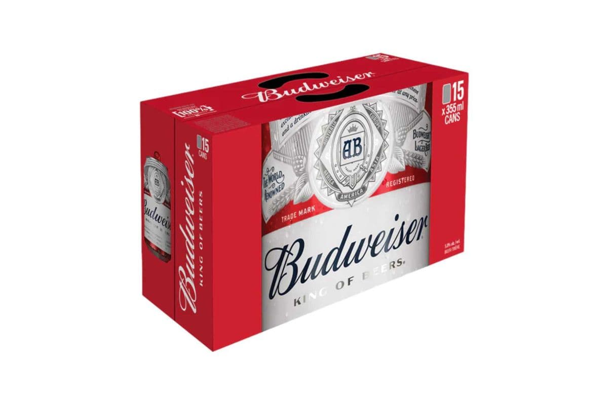Budweiser (15 x 355 ml)