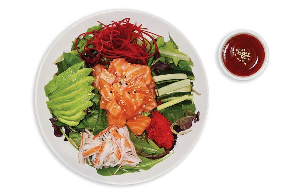 Spicy Sashimi Salad