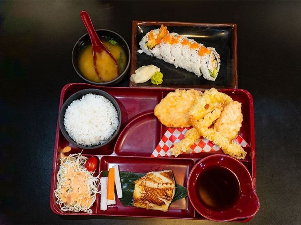 Miso Glazed Black Cod Bento