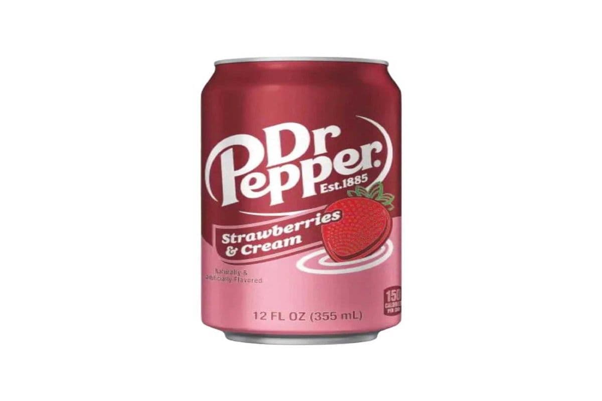 Dr Pepper Strawberries & Cream (355ml)