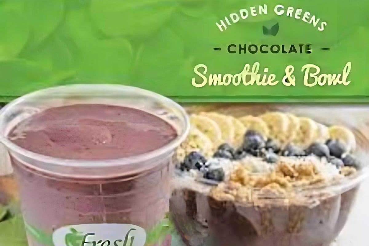 Hidden Green Chocolate Smoothie Bowl