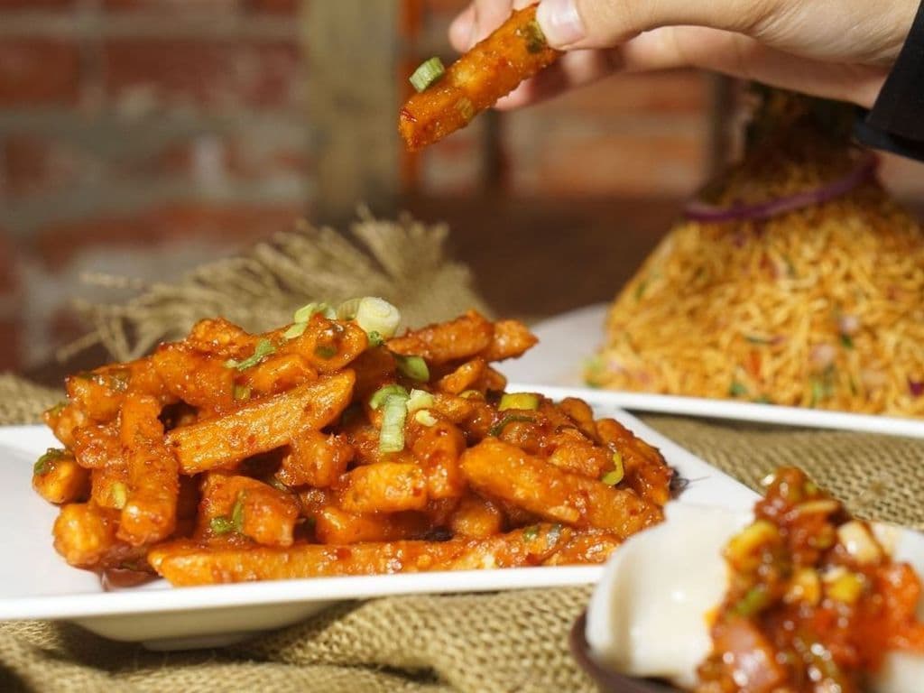 Crispy Chili Potatoes