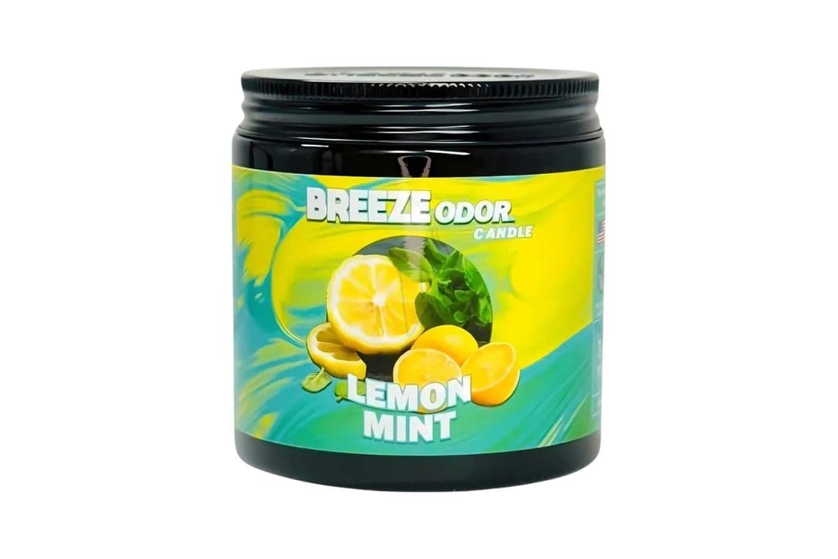 Breeze Odor Candle Lemon Mint (13oz)