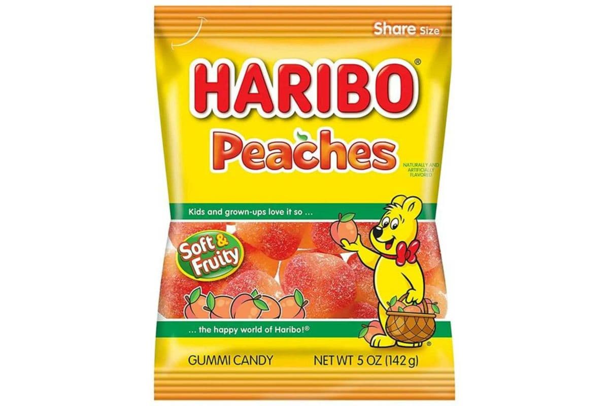 Peaches. (Haribo) (142 g)