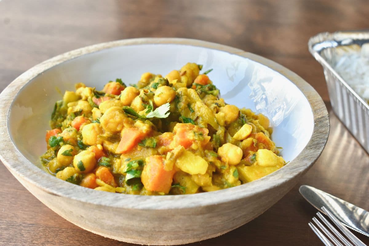 Cari de pois chiches / Chickpea Curry