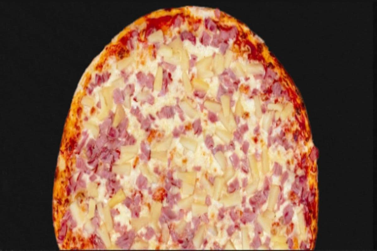Baby Hawaiian Pizza