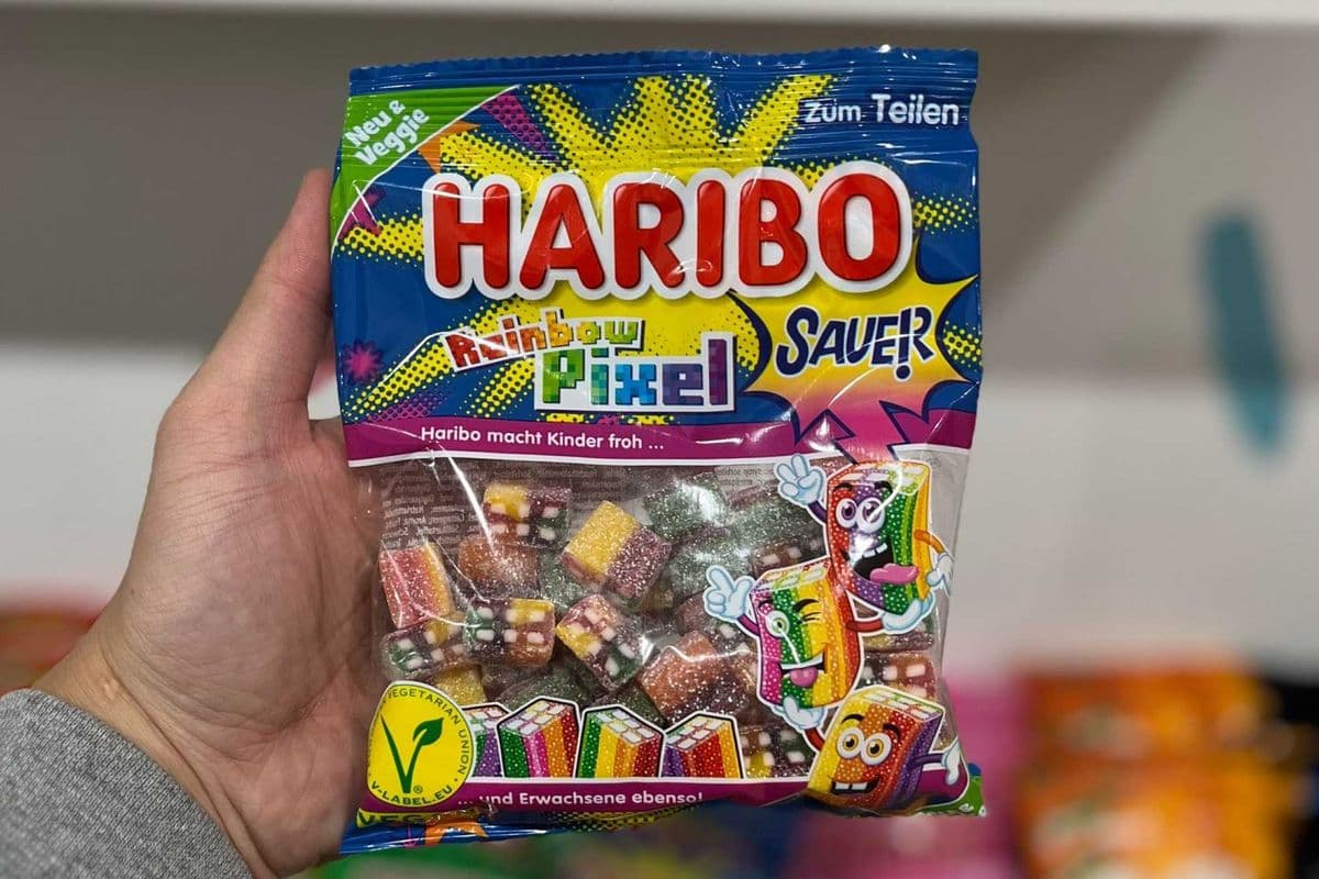 (Germany) Haribo Sour Rainbow Pixel - 160g (160g)