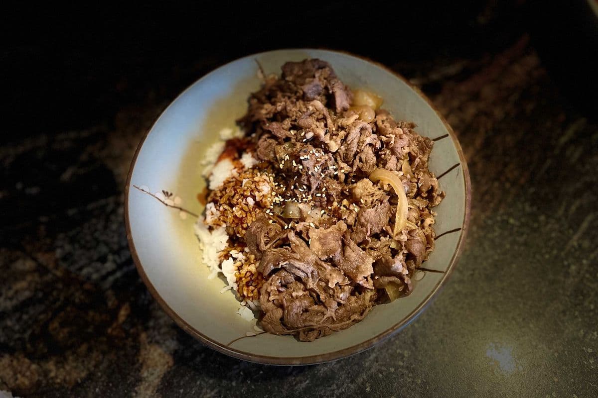 Beef Donburi