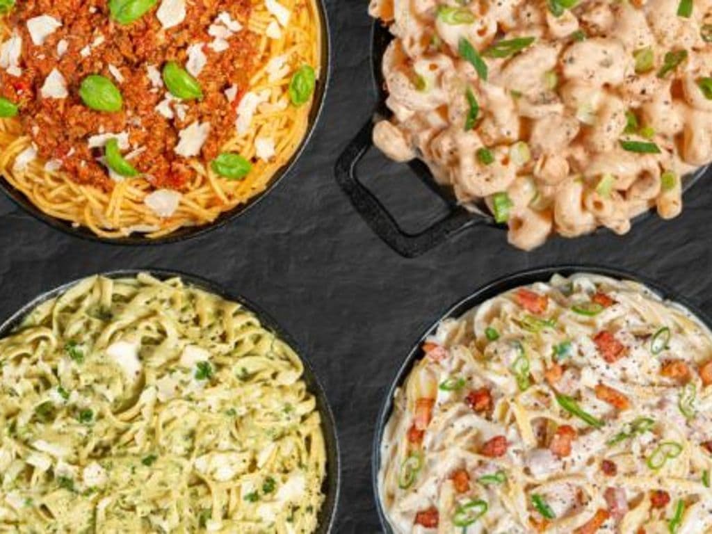 Menu de groupe (4 plats et plus)