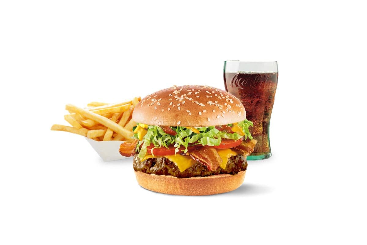 Olde Style Bacon Cheddar Burger Meal
