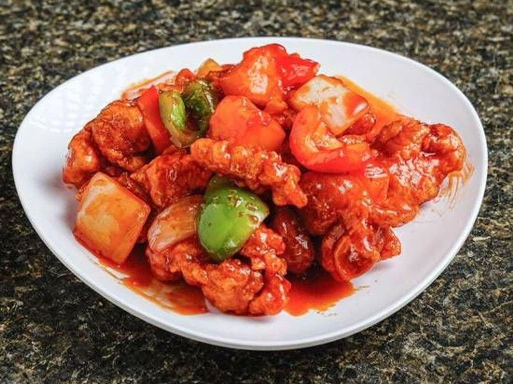 41. Sweet and Sour Chicken