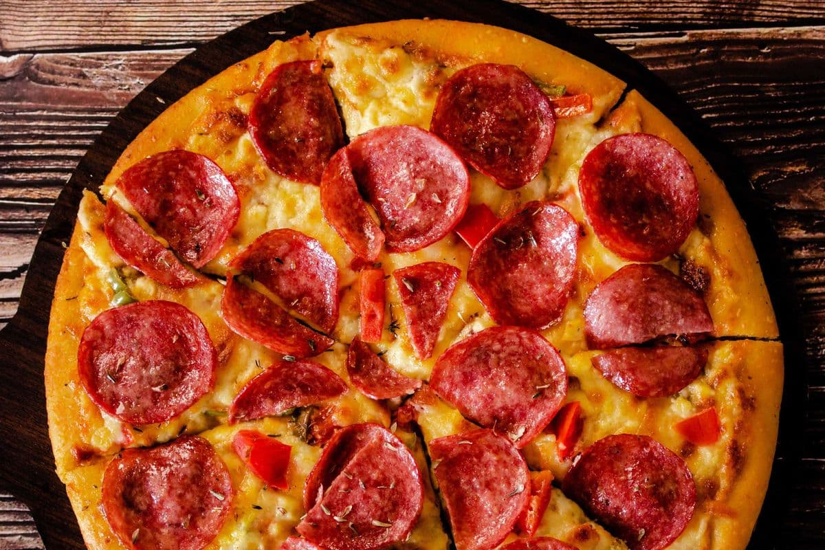 X Grande Pizza pepperoni | X Large Pepperoni Pizza