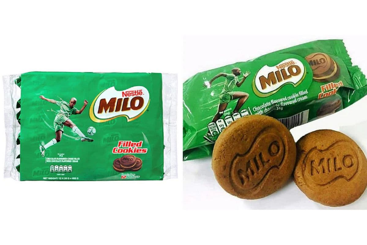Milo Filled Cookies (12 Pack) (400 g)