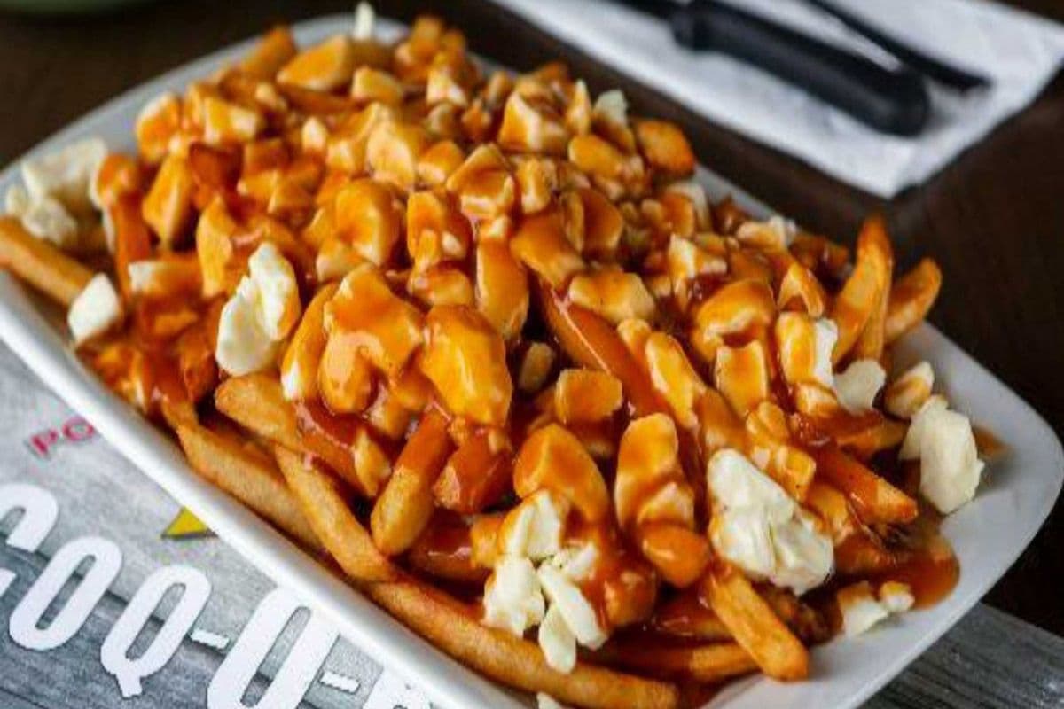 petite poutine poulet pop-corn