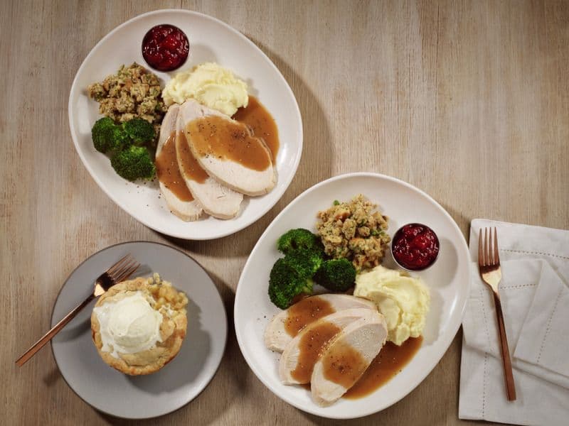 Heat & Serve Roast Turkey Dinner for Two