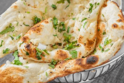 100. Garlic Naan