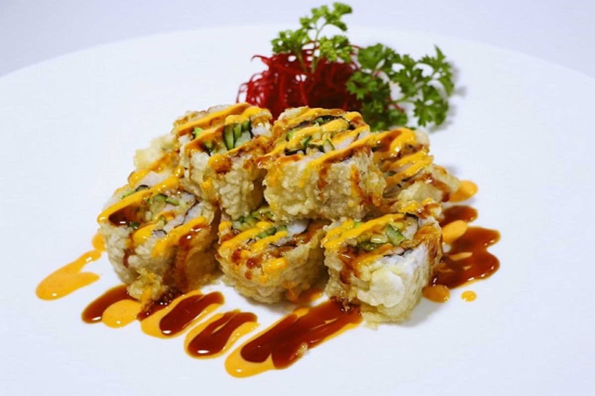 Golden California Roll (Deep-Fried) (8 pcs)