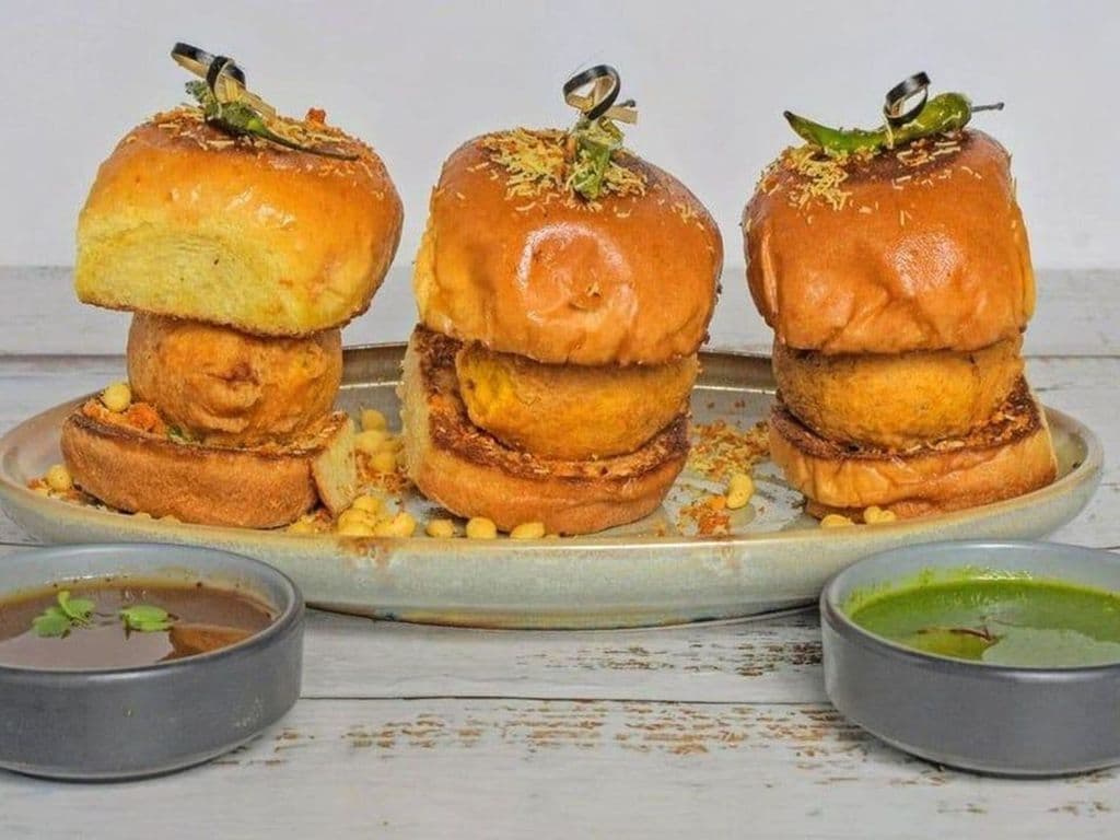 Mumbai's Vada Pav Sliders (Vegetarian)
