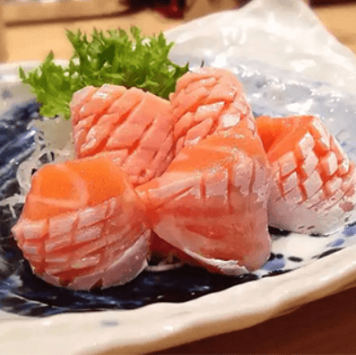 #0186. Salmon Toro Sashimi (8 pcs)