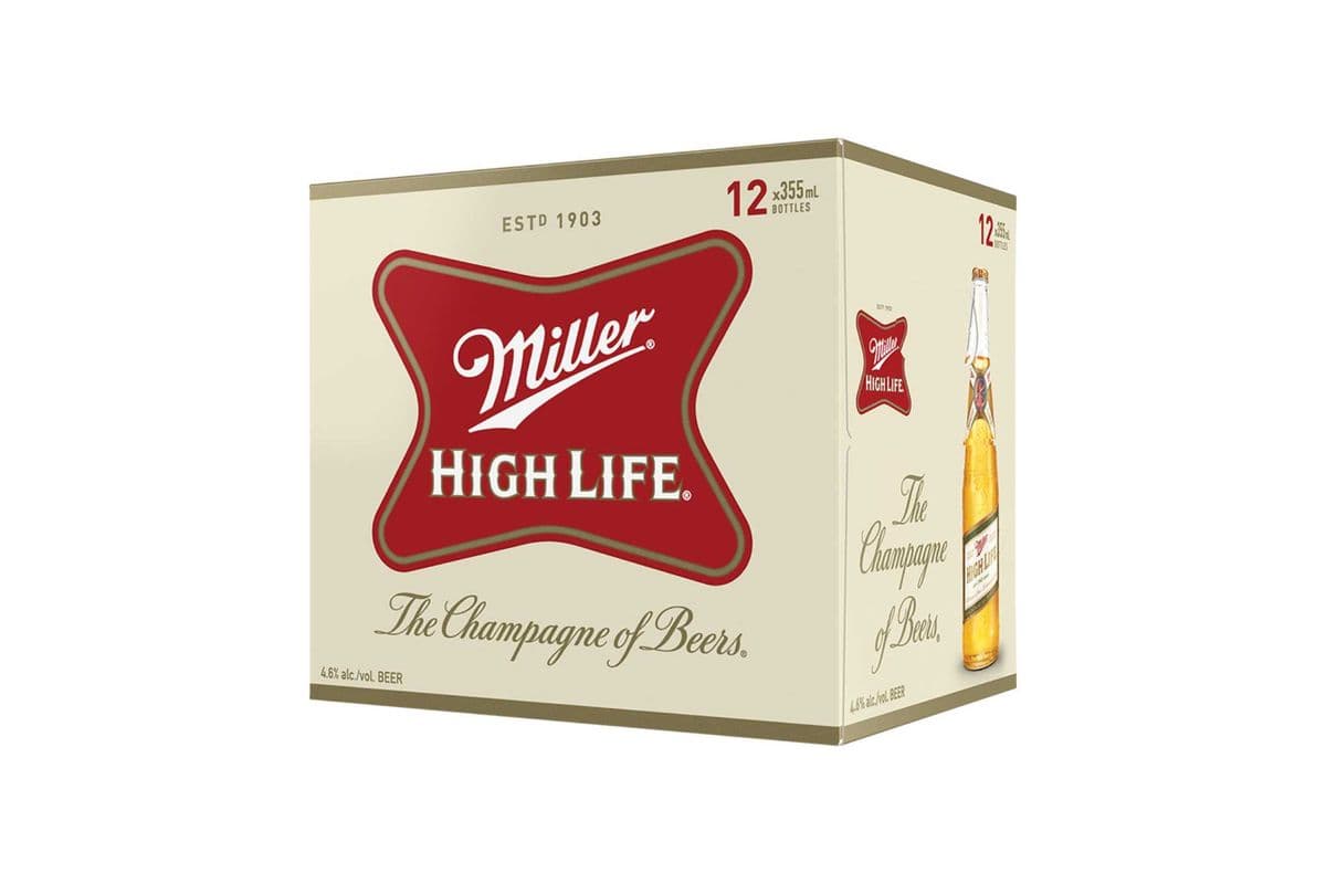Miller High Life (12 x 355 ml Bottle)
