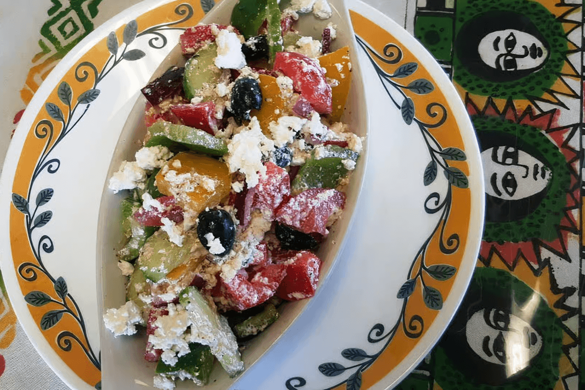 18. Zehabesha Greek Salad