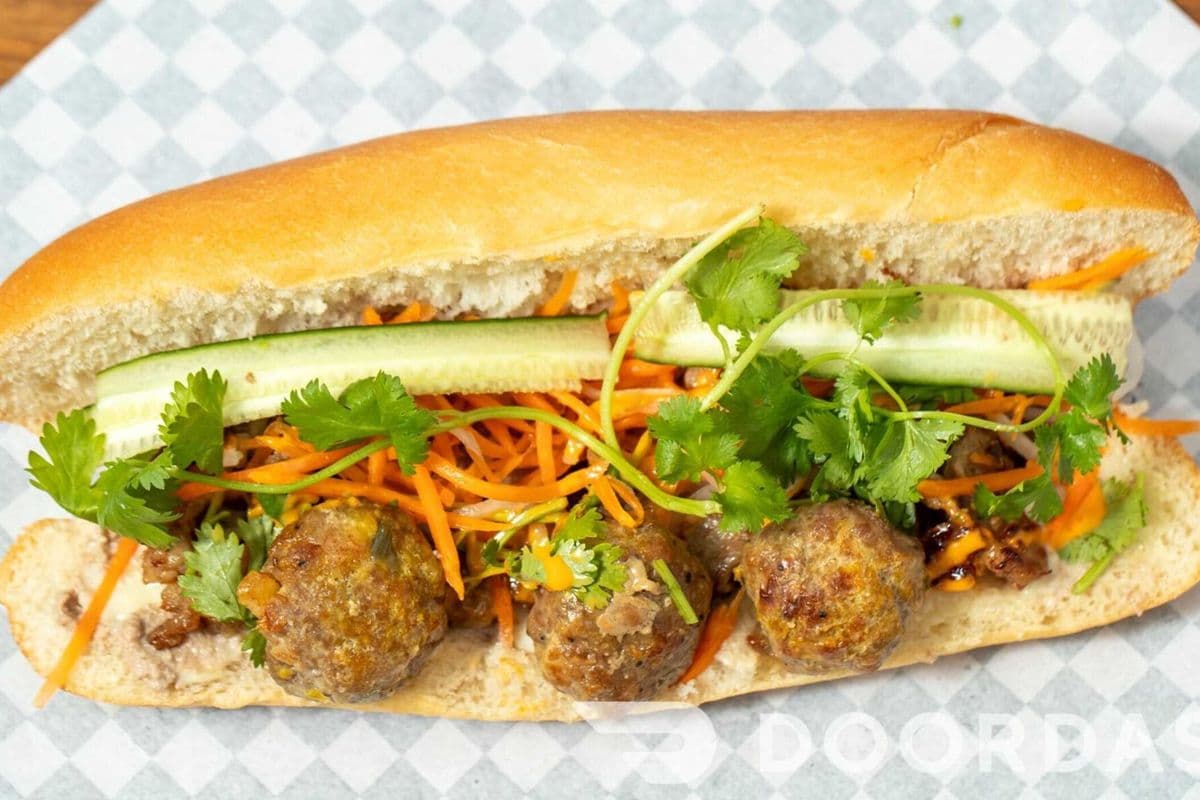 Meatball Banh Mi