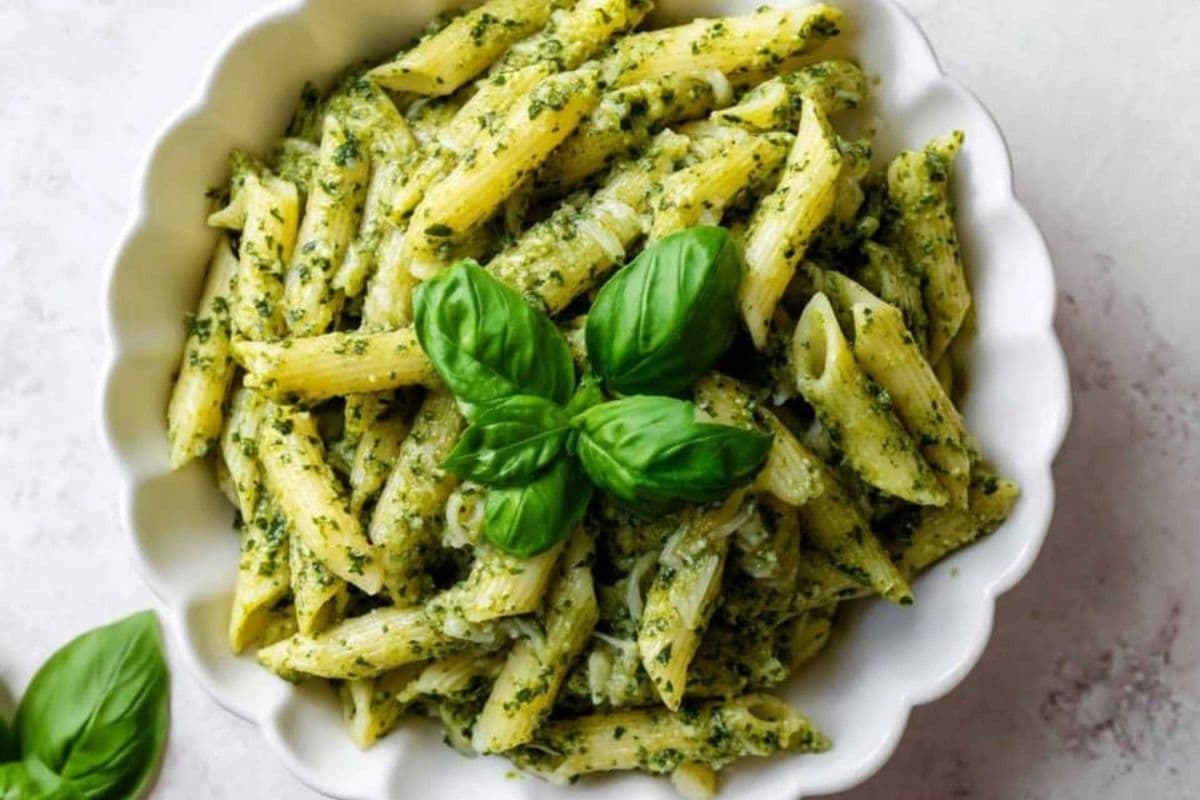 PENNE AL PESTO PASTA
